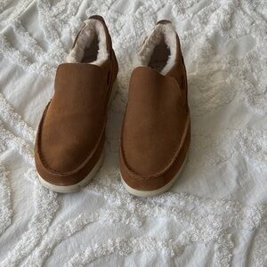 Sperry Tan Slip-On Loafers